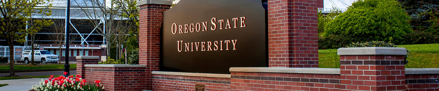 Oregon State University banner